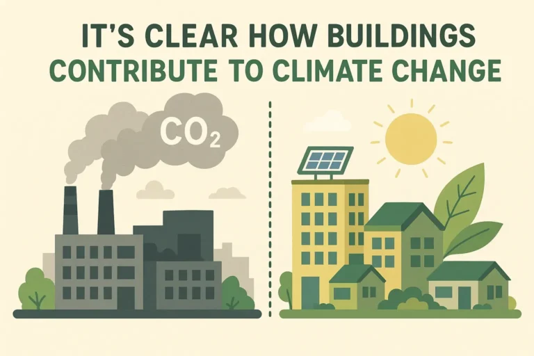 It's Clear How Buildings Contribute To Climate Change